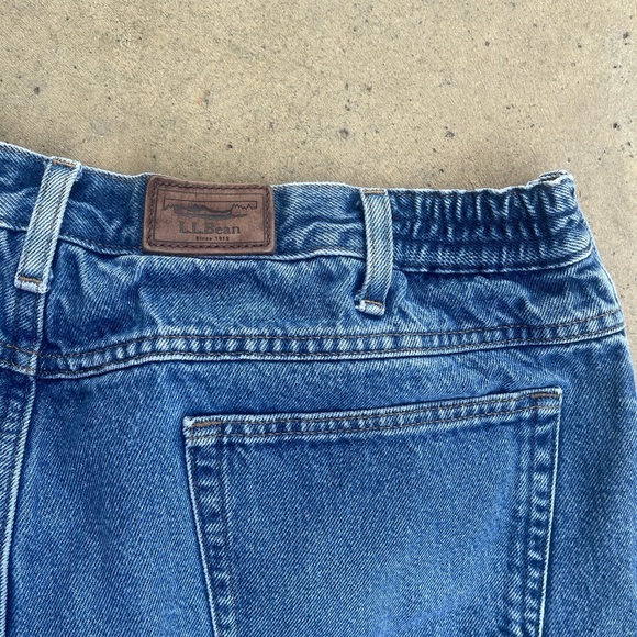 Vintage L.L. Bean, Flannel Lined Jeans, Size 38 - Picture 5 of 7